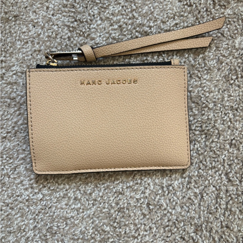 Marc Jacobs Tan Leather Wallet